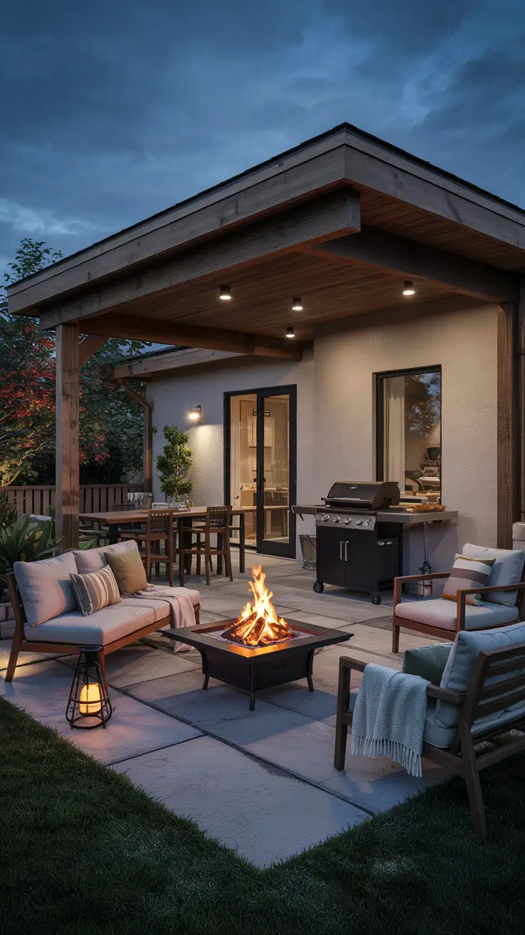 37 Patio With Fire Pit 2026 - Modern Outdoor Ideas for Stylish Backyards