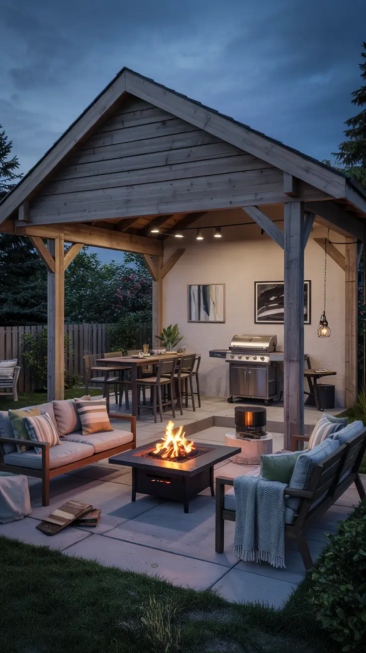 37 Patio With Fire Pit 2026 - Modern Outdoor Ideas for Stylish Backyards