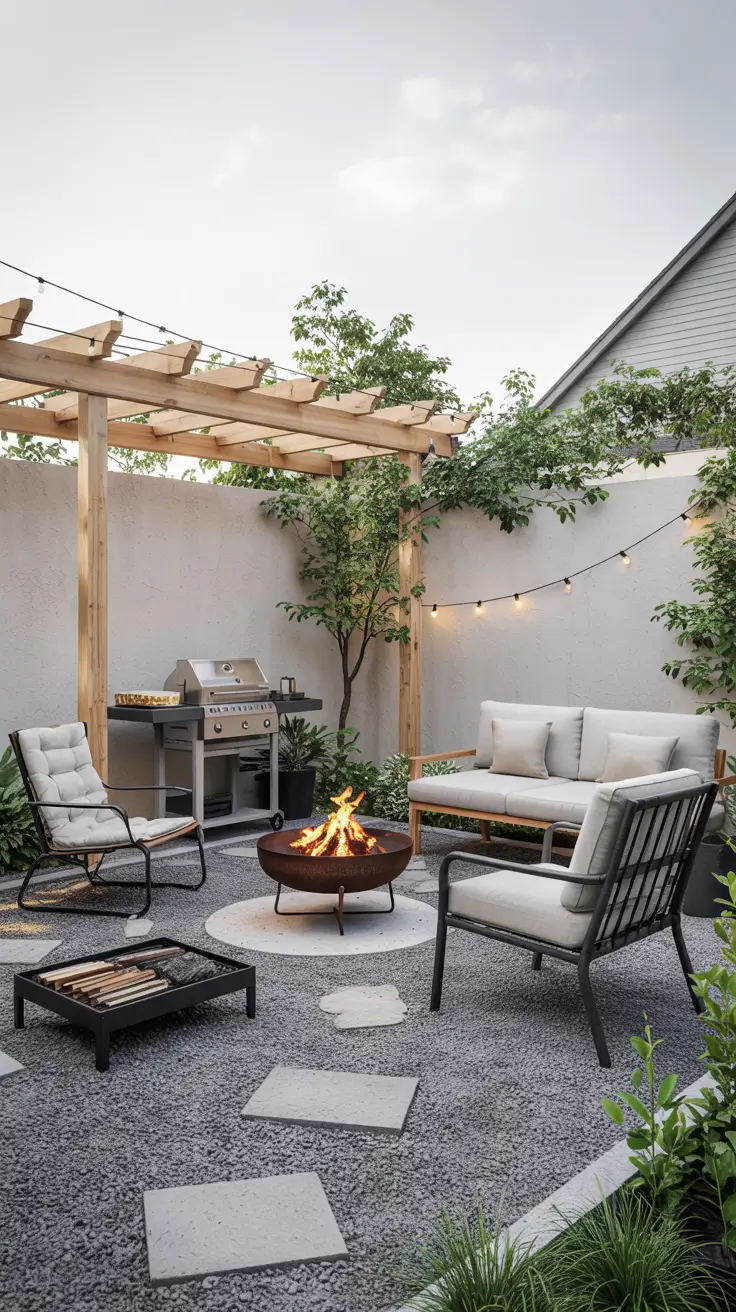37 Patio With Fire Pit 2026 - Modern Outdoor Ideas for Stylish Backyards