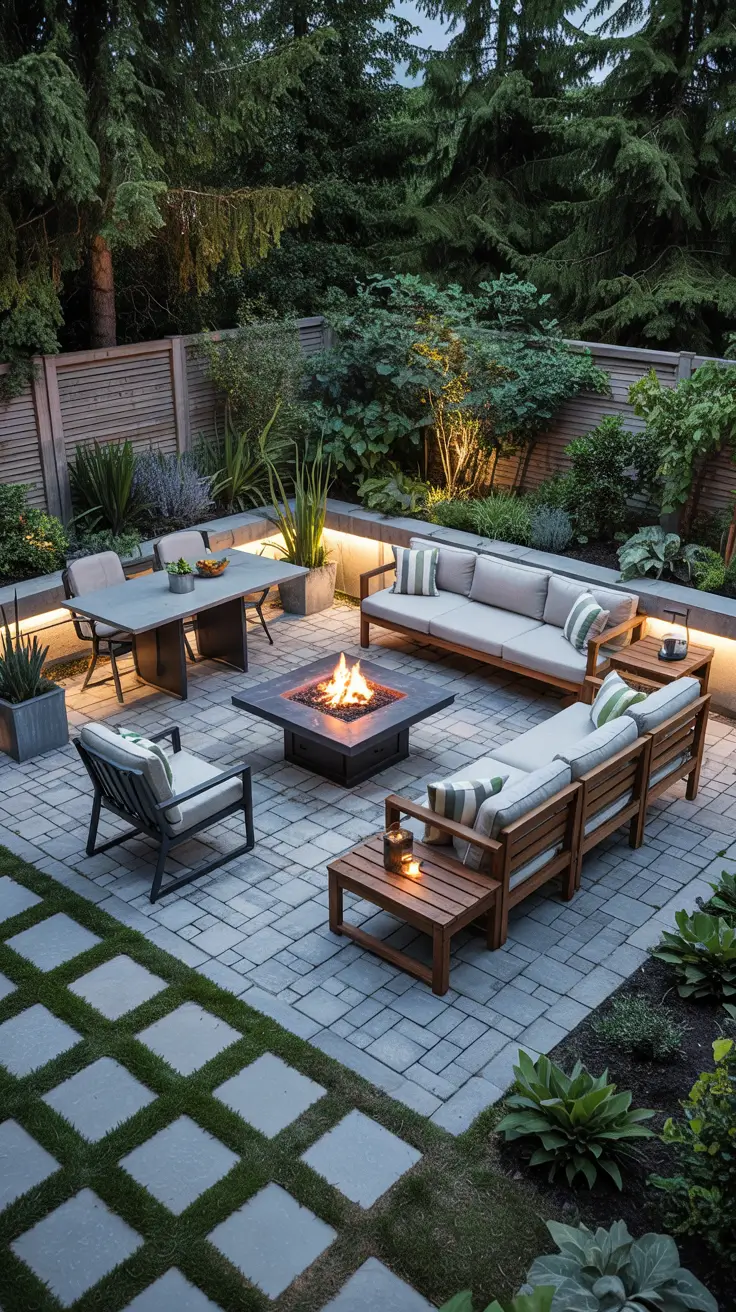 37 Patio With Fire Pit 2026 - Modern Outdoor Ideas for Stylish Backyards