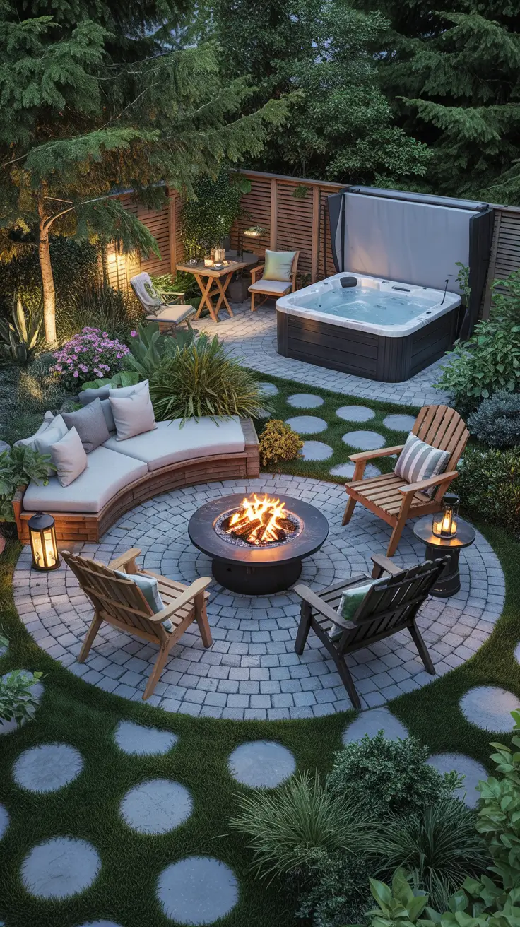 37 Patio With Fire Pit 2026 - Modern Outdoor Ideas for Stylish Backyards