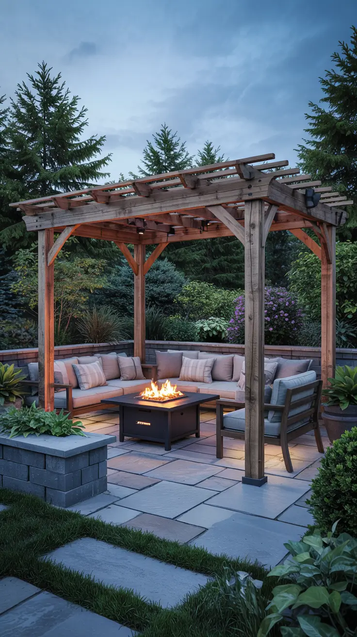 37 Patio With Fire Pit 2026 - Modern Outdoor Ideas for Stylish Backyards