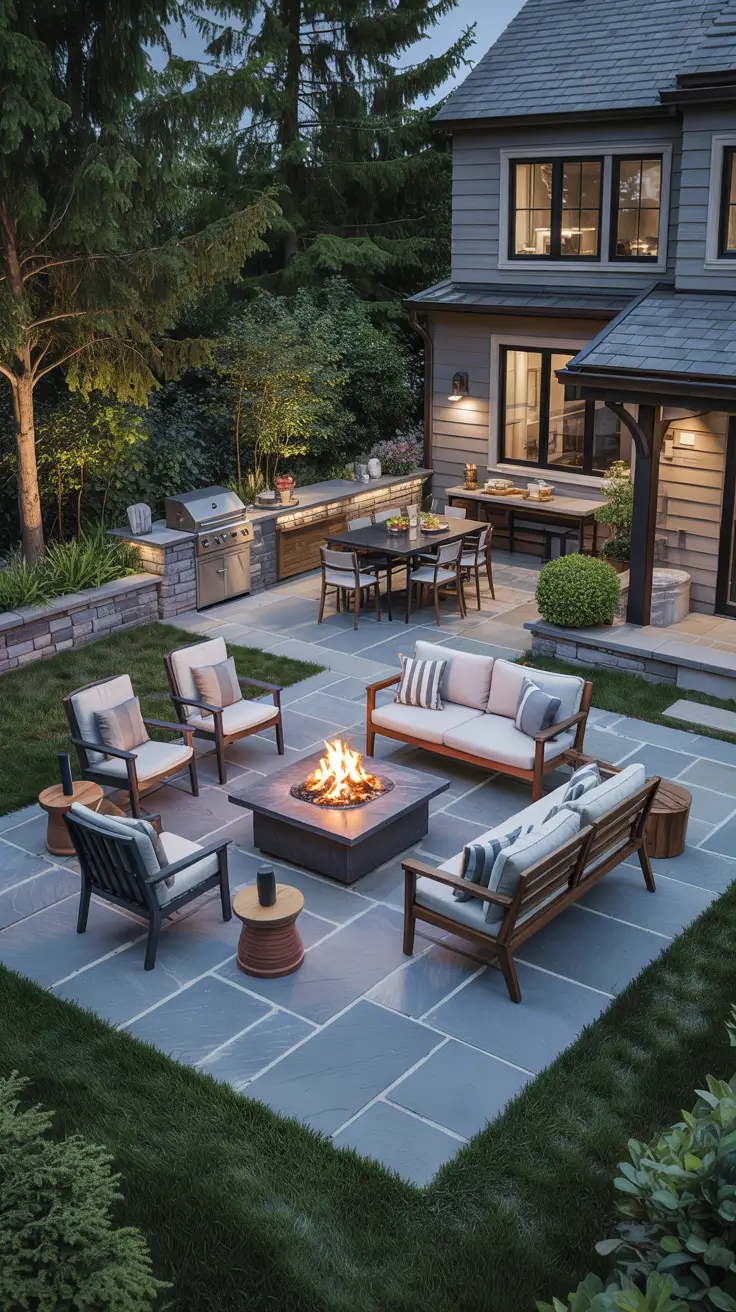 37 Patio With Fire Pit 2026 - Modern Outdoor Ideas for Stylish Backyards