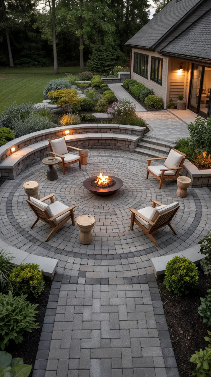 37 Patio With Fire Pit 2026 - Modern Outdoor Ideas for Stylish Backyards