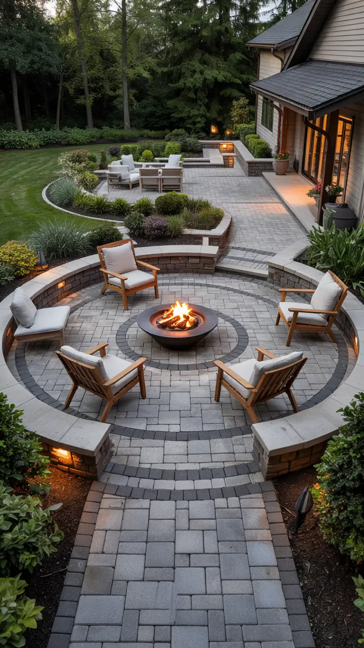 37 Patio With Fire Pit 2026 - Modern Outdoor Ideas for Stylish Backyards
