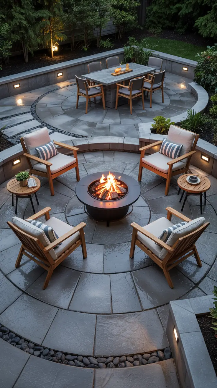 37 Patio With Fire Pit 2026 - Modern Outdoor Ideas for Stylish Backyards