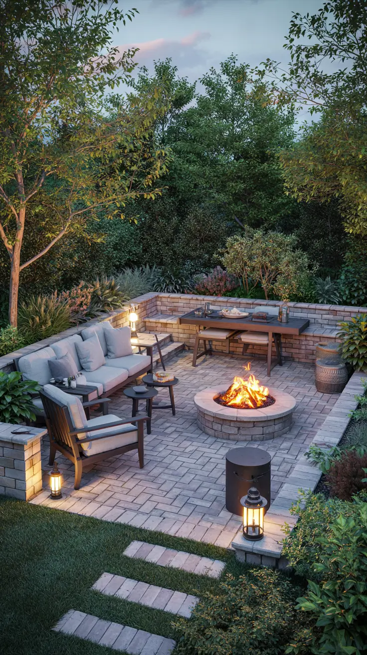 37 Patio With Fire Pit 2026 - Modern Outdoor Ideas for Stylish Backyards