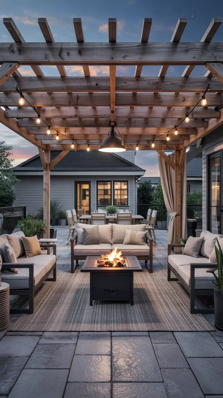 37 Patio With Fire Pit 2026 - Modern Outdoor Ideas for Stylish Backyards