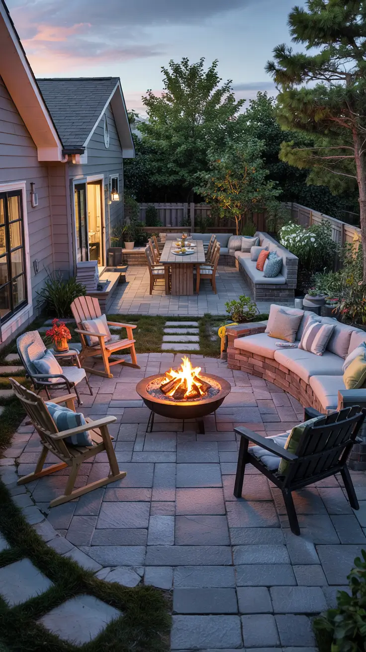 37 Patio With Fire Pit 2026 - Modern Outdoor Ideas for Stylish Backyards