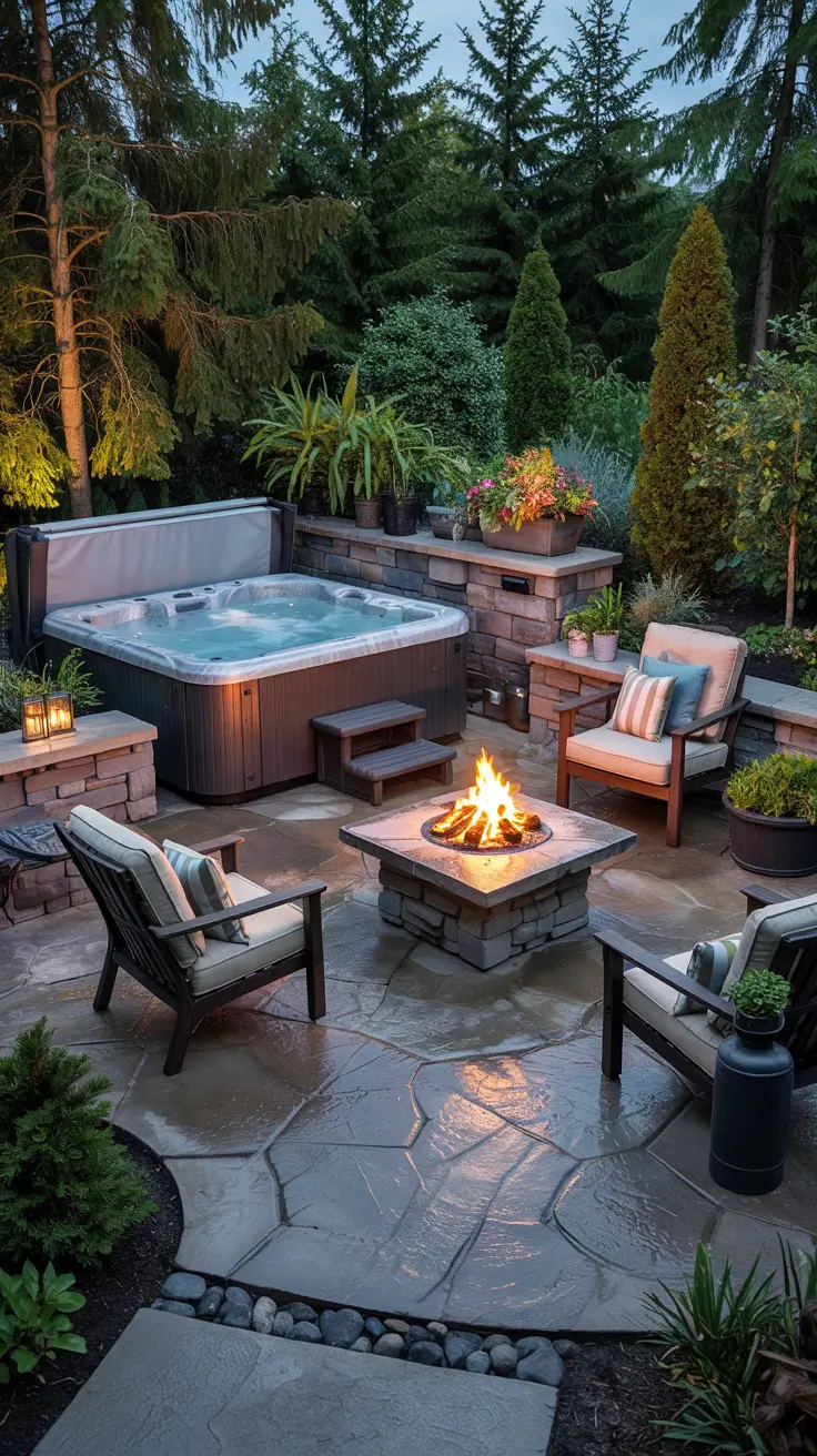 37 Patio With Fire Pit 2026 - Modern Outdoor Ideas for Stylish Backyards
