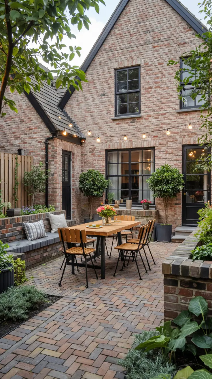 25 Paver Patio Patterns 2026 - Modern Ideas, Square, Brick, Herringbone Designs