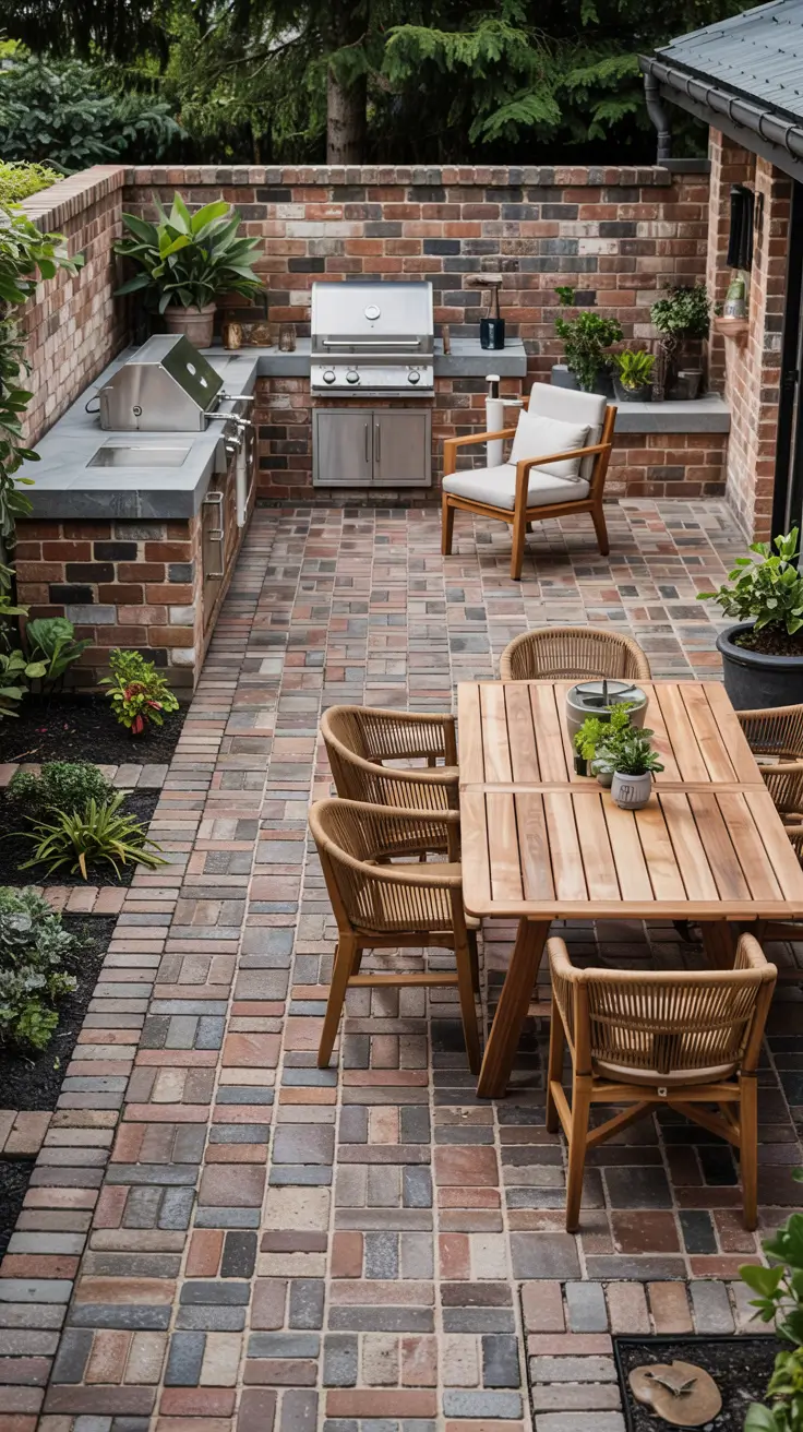 25 Paver Patio Patterns 2026 - Modern Ideas, Square, Brick, Herringbone Designs