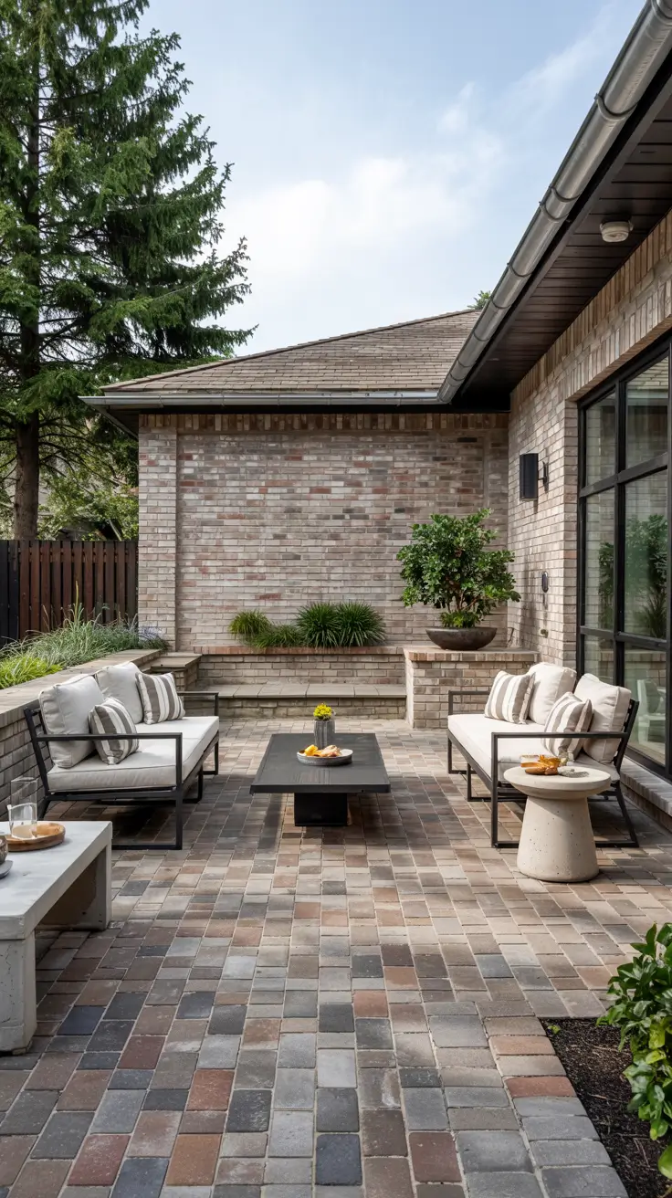 25 Paver Patio Patterns 2026 - Modern Ideas, Square, Brick, Herringbone Designs