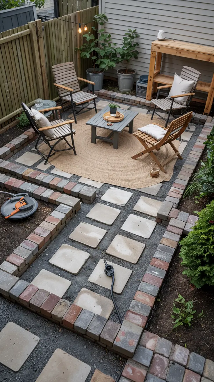 25 Paver Patio Patterns 2026 - Modern Ideas, Square, Brick, Herringbone Designs