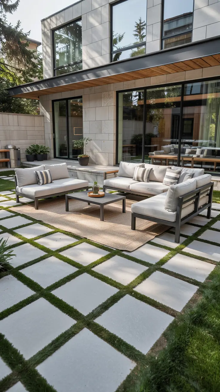 25 Paver Patio Patterns 2026 - Modern Ideas, Square, Brick, Herringbone Designs