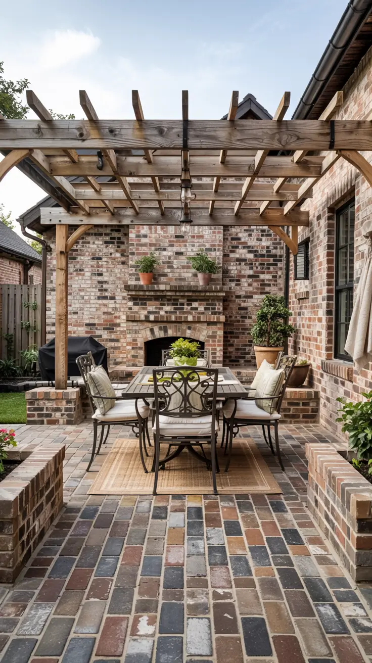 25 Paver Patio Patterns 2026 - Modern Ideas, Square, Brick, Herringbone Designs