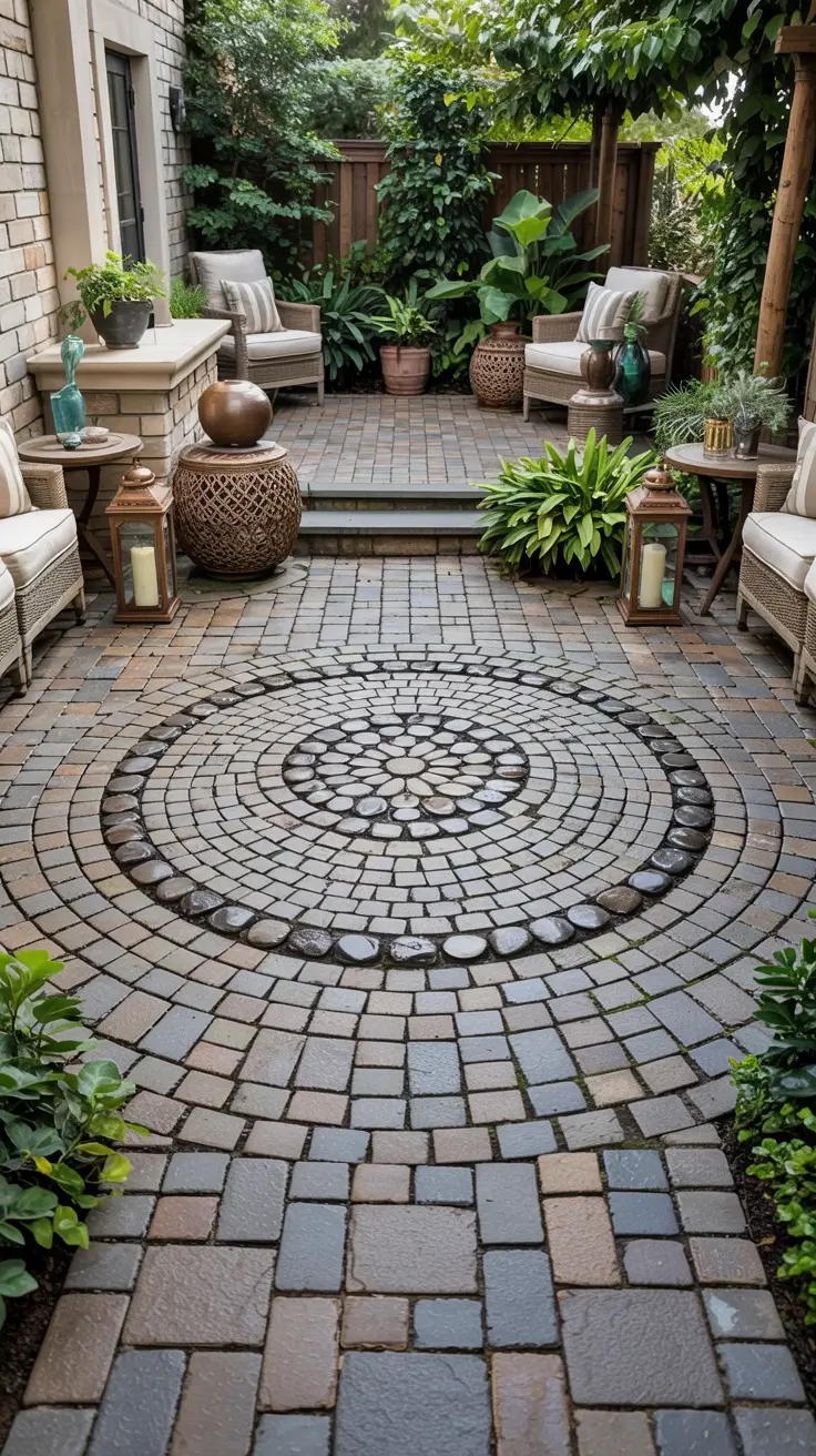 25 Paver Patio Patterns 2026 - Modern Ideas, Square, Brick, Herringbone Designs