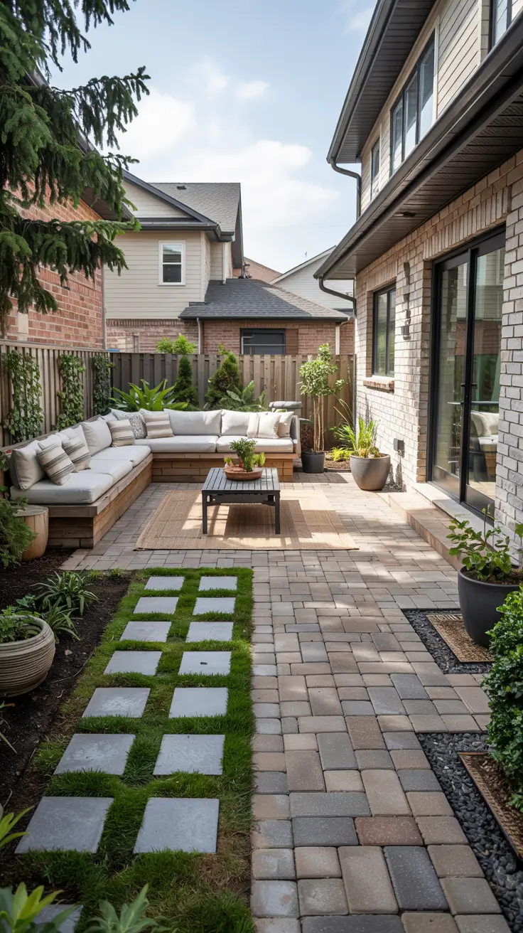 25 Paver Patio Patterns 2026 - Modern Ideas, Square, Brick, Herringbone Designs