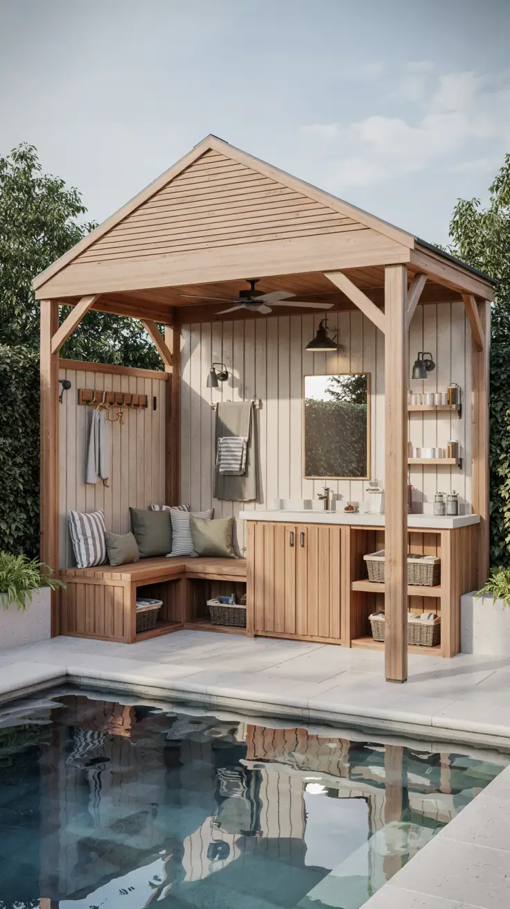 25 Pool Gazebo Ideas 2026 For Stylish Backyard Swimming Areas