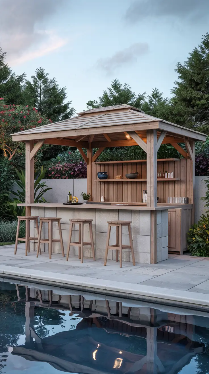 25 Pool Gazebo Ideas 2026 For Stylish Backyard Swimming Areas