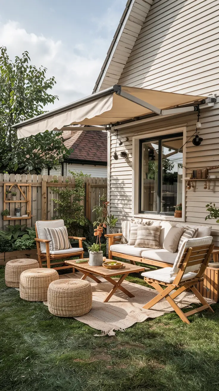 23 Retractable Awning Ideas 2026 - Modern Patio and Outdoor Shade Inspiration