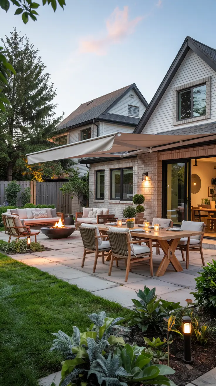 23 Retractable Awning Ideas 2026 - Modern Patio and Outdoor Shade Inspiration