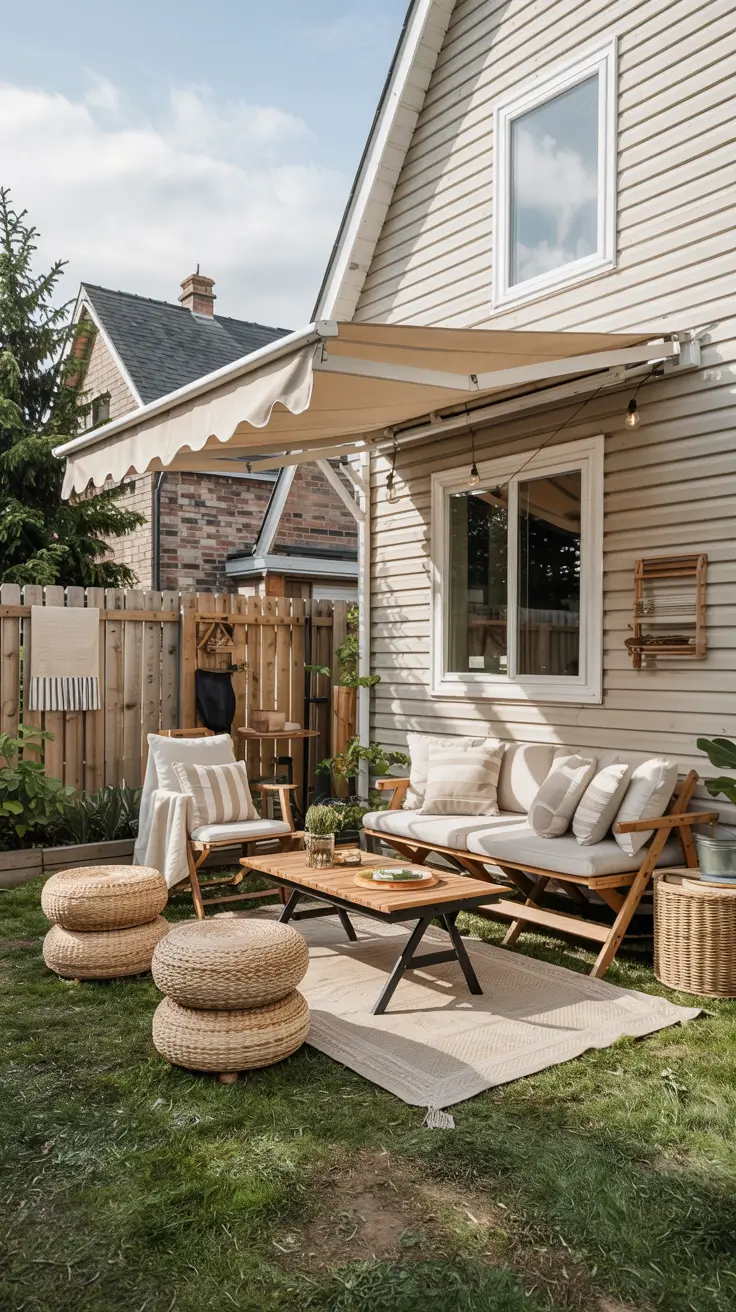 23 Retractable Awning Ideas 2026 - Modern Patio and Outdoor Shade Inspiration