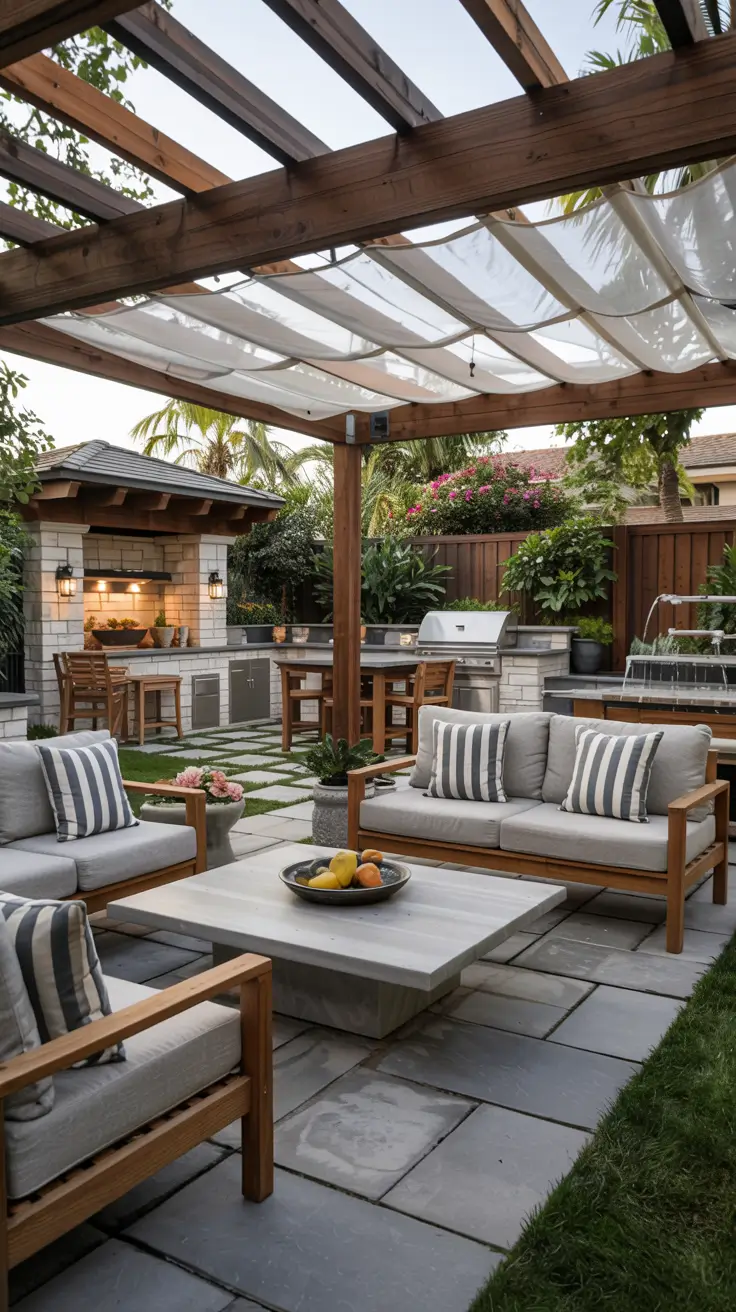 23 Retractable Awning Ideas 2026 - Modern Patio and Outdoor Shade Inspiration