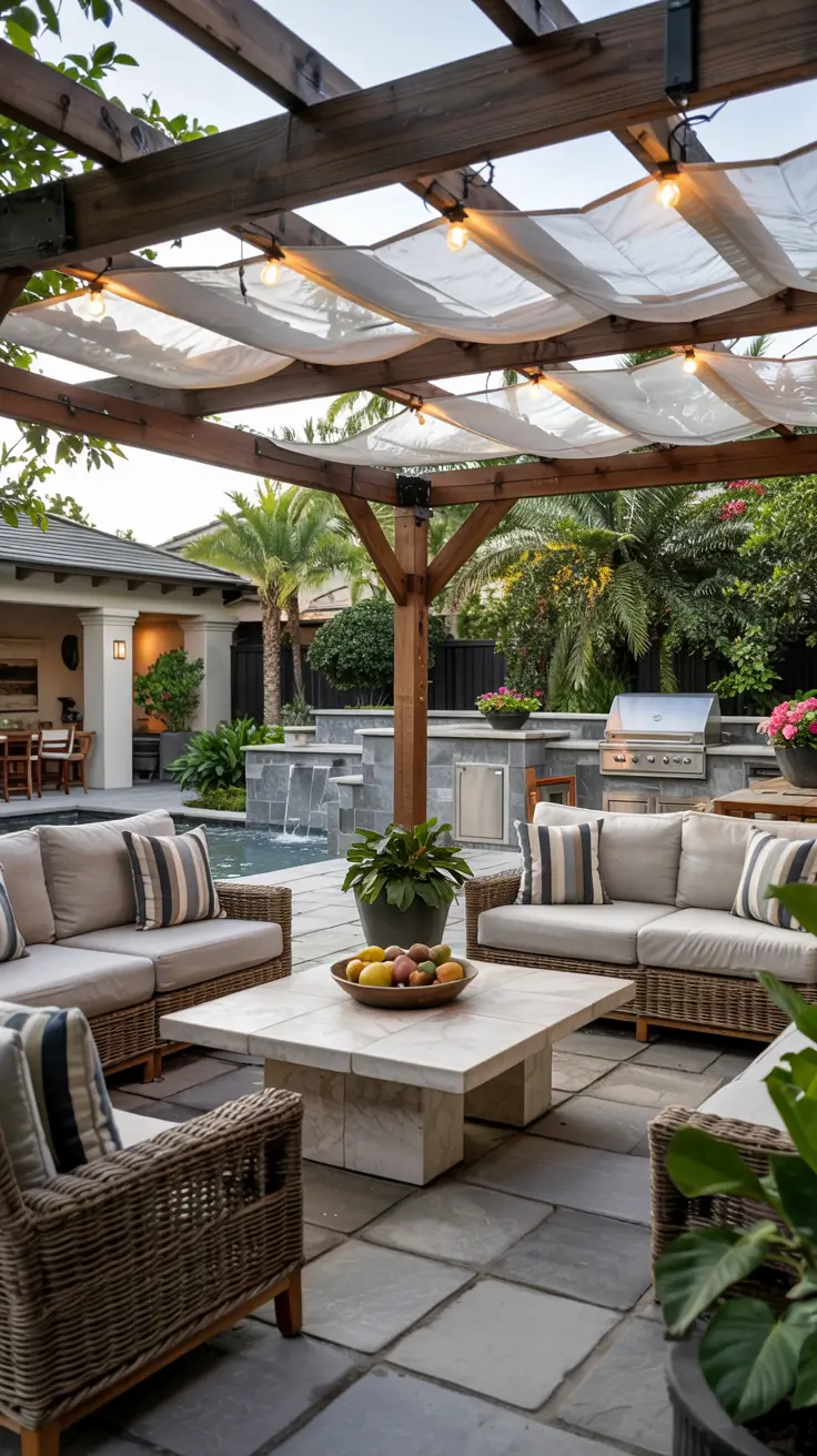 23 Retractable Awning Ideas 2026 - Modern Patio and Outdoor Shade Inspiration