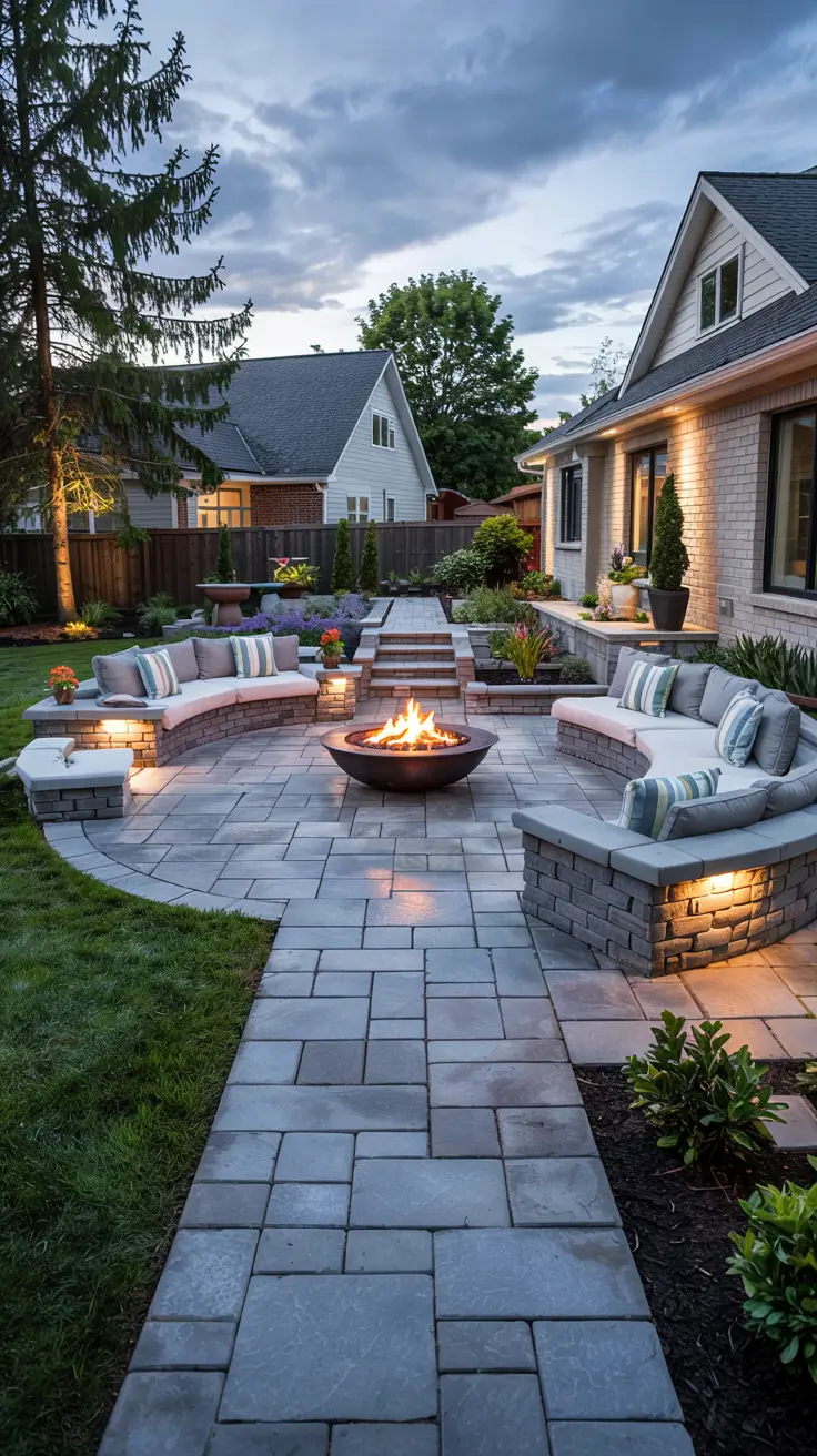 37 Stamped Concrete Patio Ideas 2026 - Modern Backyards, Pool Decks ...
