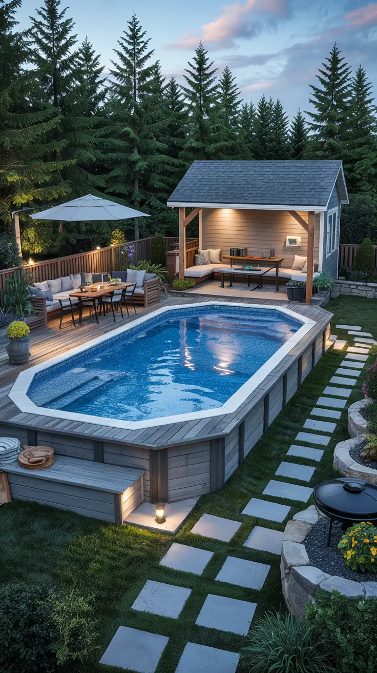 15 Above-Ground Pools Ideas 2026 For Stylish Backyard Transformations