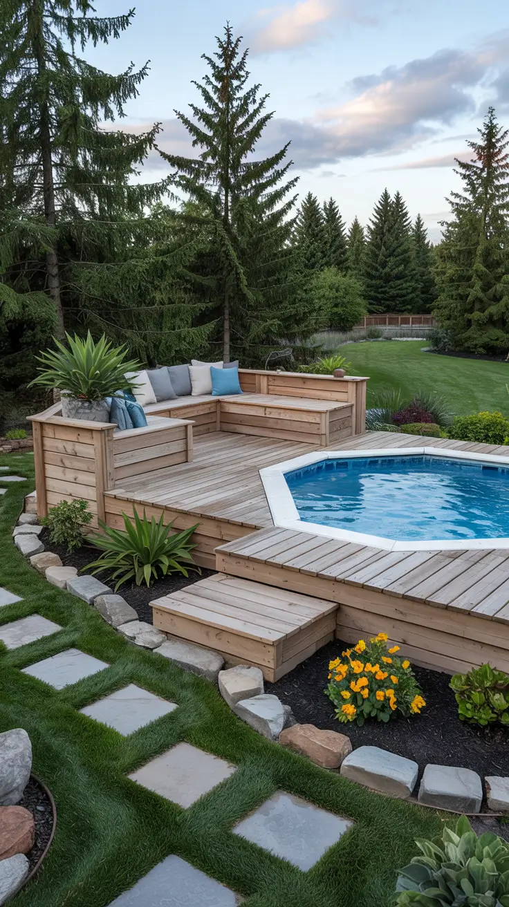 15 Above-Ground Pools Ideas 2026 For Stylish Backyard Transformations