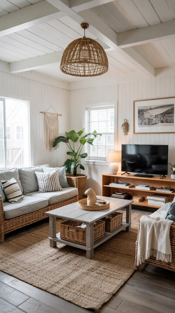 30 Coastal Living Room Ideas Summer 2026 With Modern Beachy Style