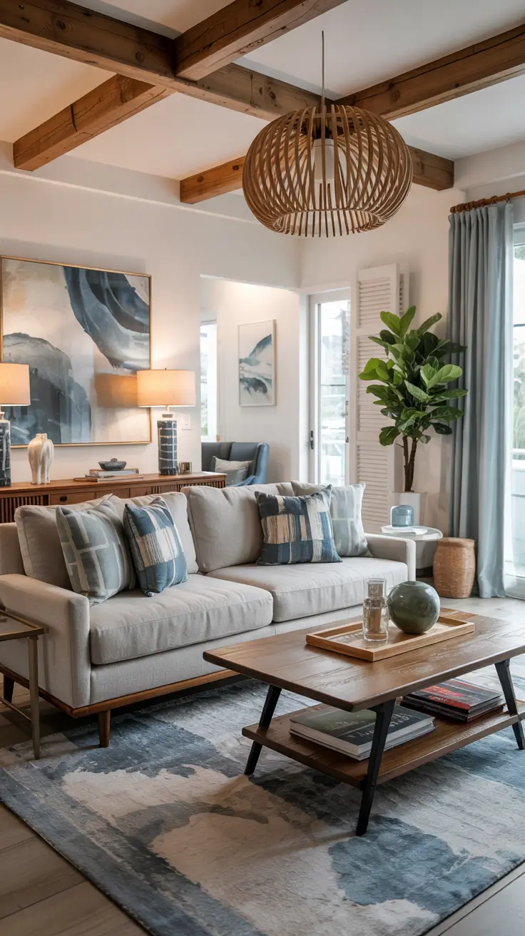 30 Coastal Living Room Ideas Summer 2026 With Modern Beachy Style