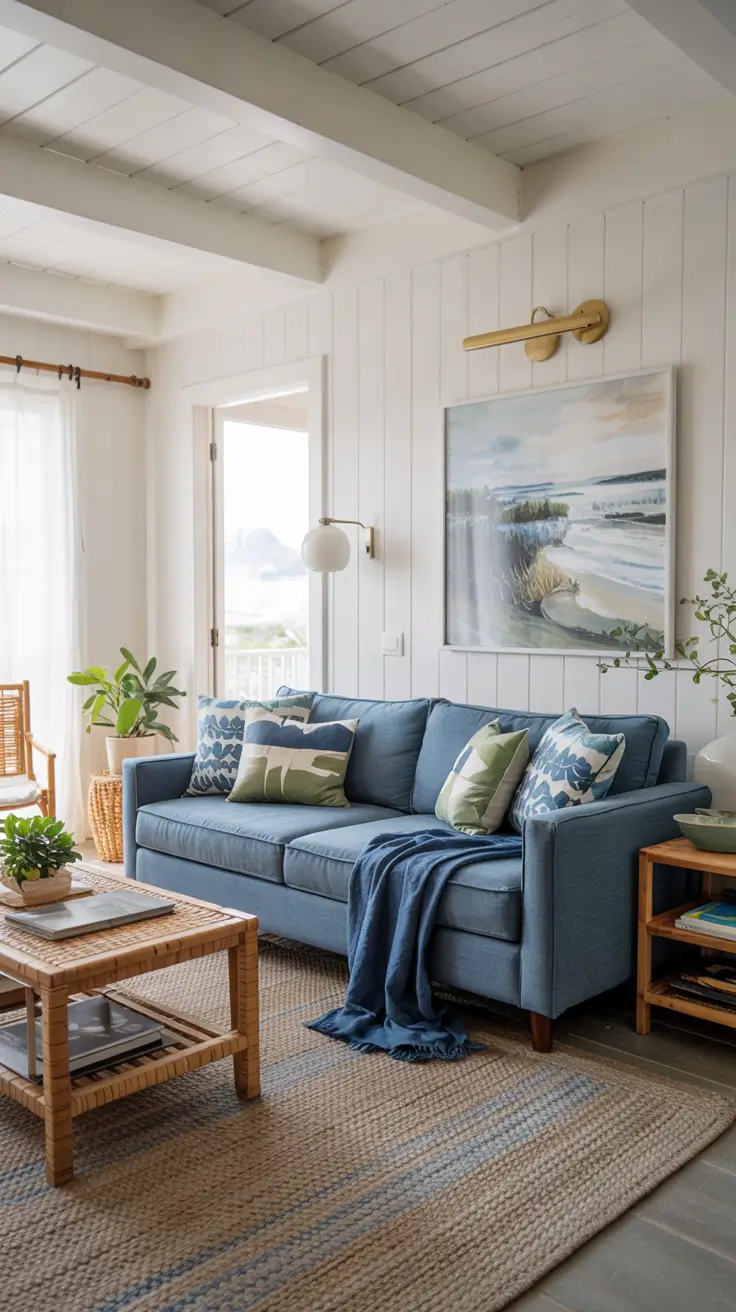 30 Coastal Living Room Ideas Summer 2026 With Modern Beachy Style