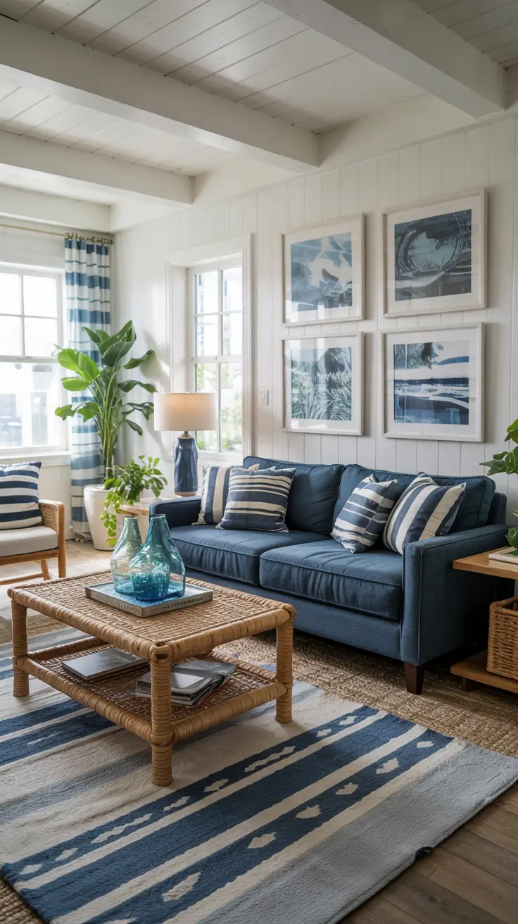 30 Coastal Living Room Ideas Summer 2026 With Modern Beachy Style