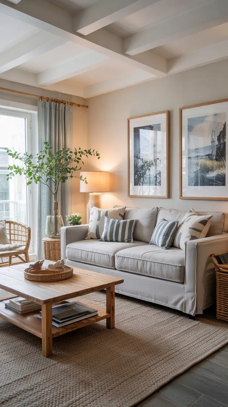 30 Coastal Living Room Ideas Summer 2026 With Modern Beachy Style