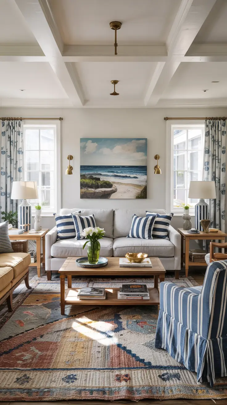 30 Coastal Living Room Ideas Summer 2026 With Modern Beachy Style