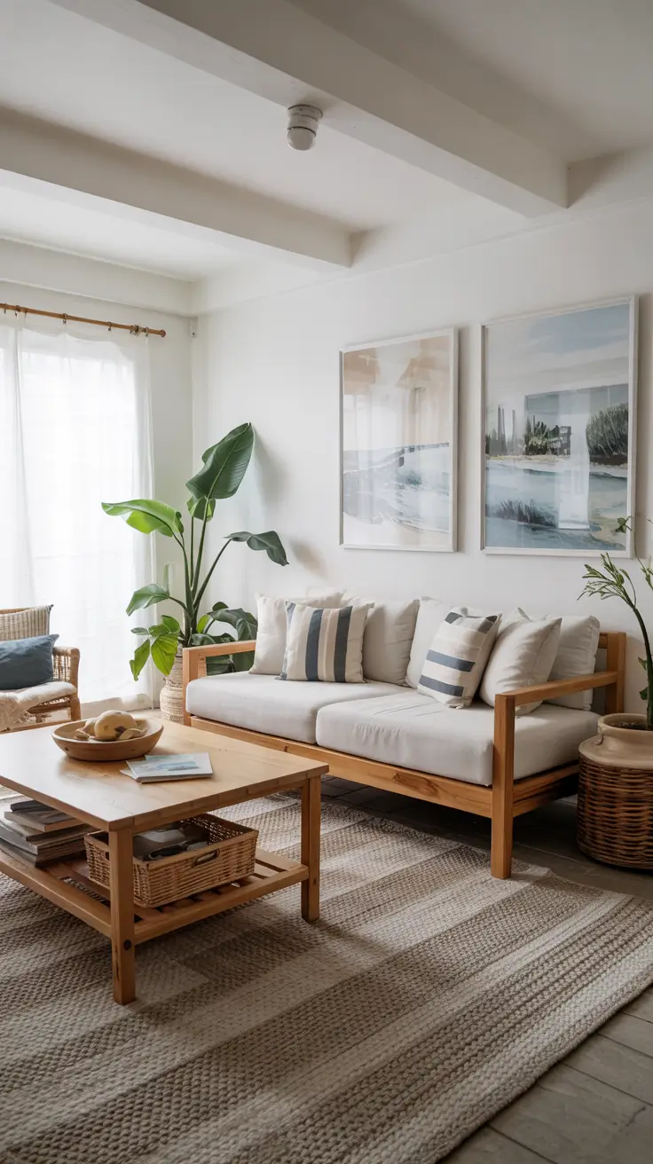 30 Coastal Living Room Ideas Summer 2026 With Modern Beachy Style