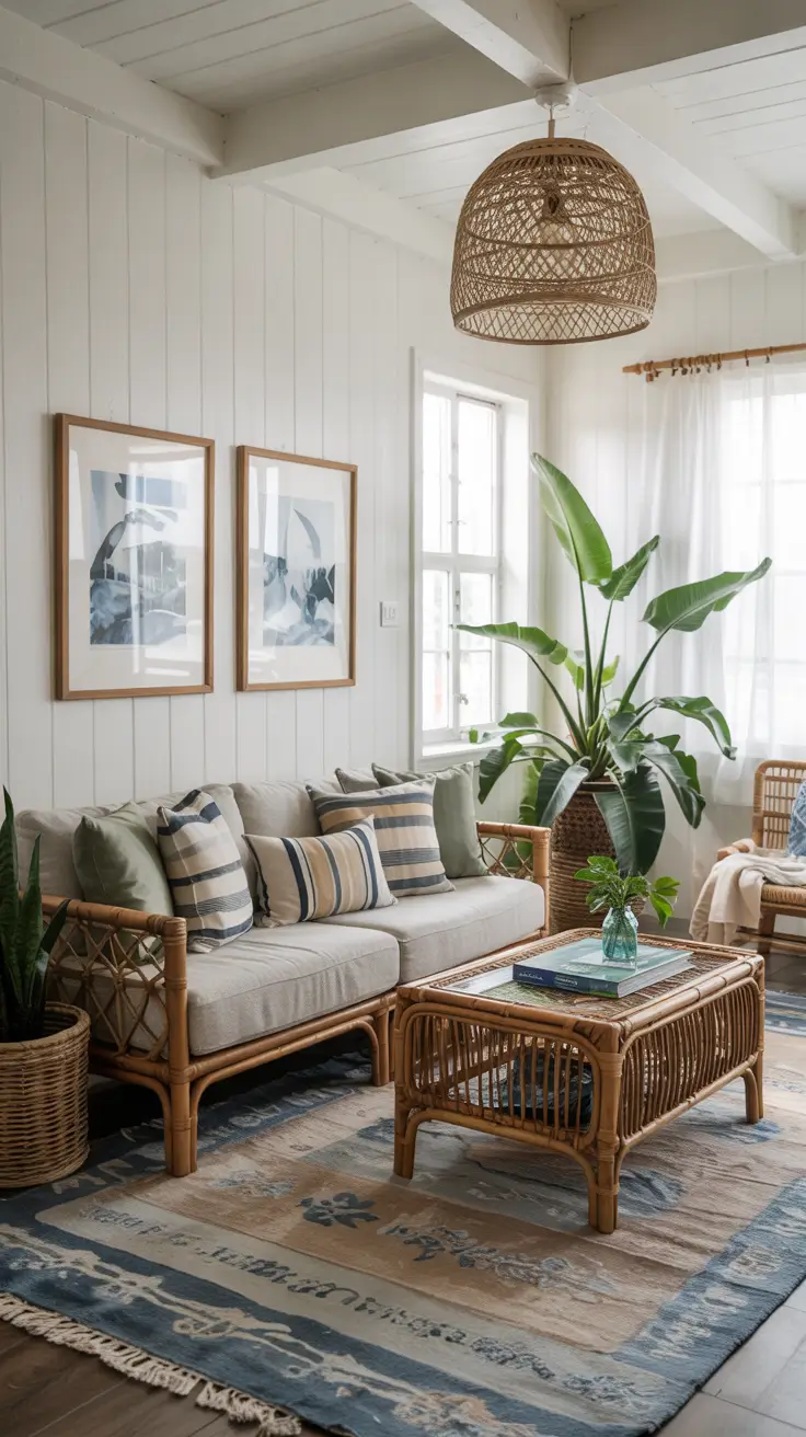 30 Coastal Living Room Ideas Summer 2026 With Modern Beachy Style