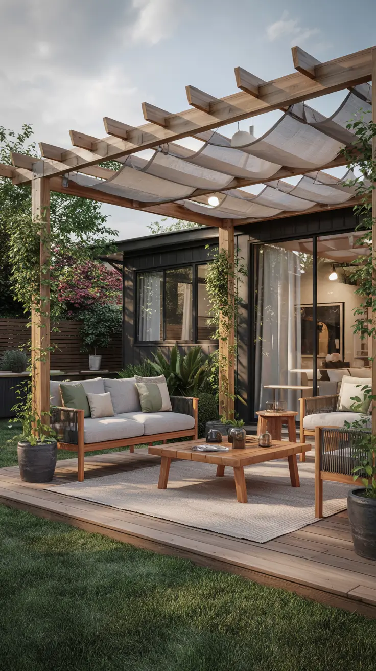 18 Deck Canopy Ideas For Sun 2026 - Diy, Tent, Patio Awnings and ...