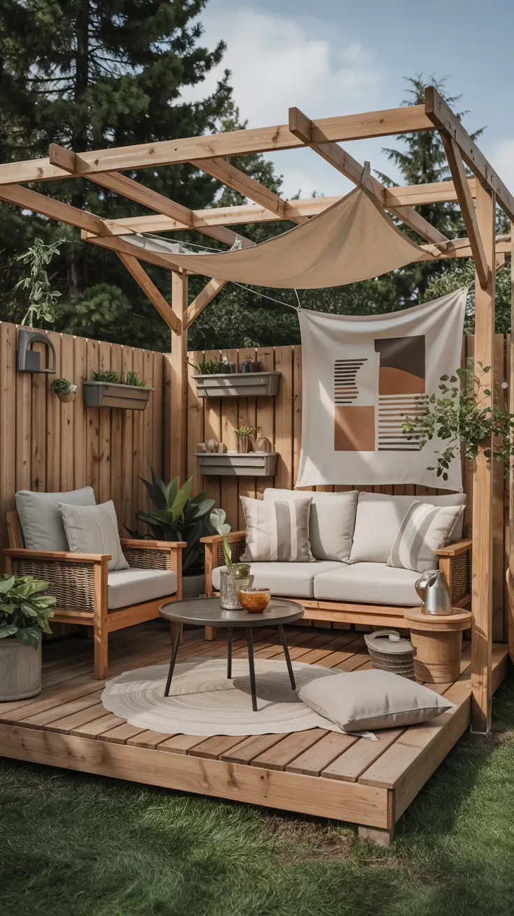 18 Deck Canopy Ideas For Sun 2026 - Diy, Tent, Patio Awnings and ...