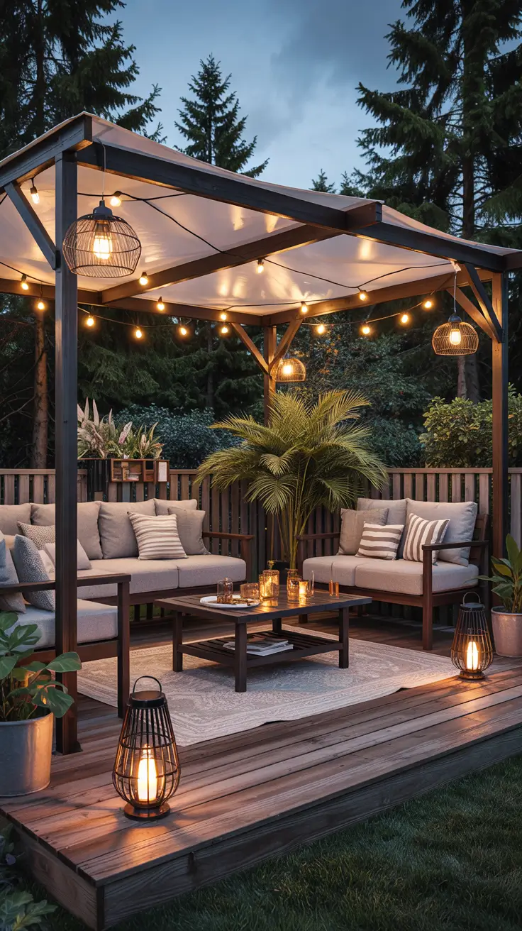 18 Deck Canopy Ideas For Sun 2026 - Diy, Tent, Patio Awnings and ...