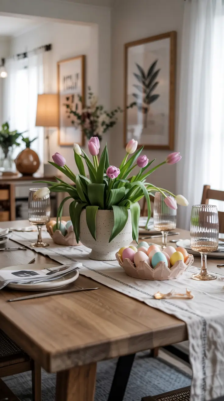 14 Easter Decor Ideas For Every Room 2026 - Table Centerpiece ...