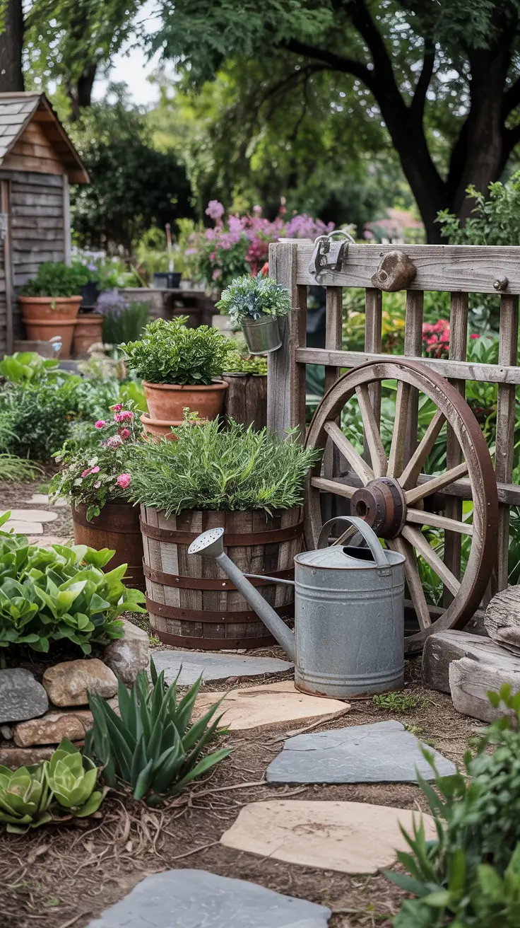 15 Rustic Garden Decor Ideas 2026 That Transform Backyards Naturally