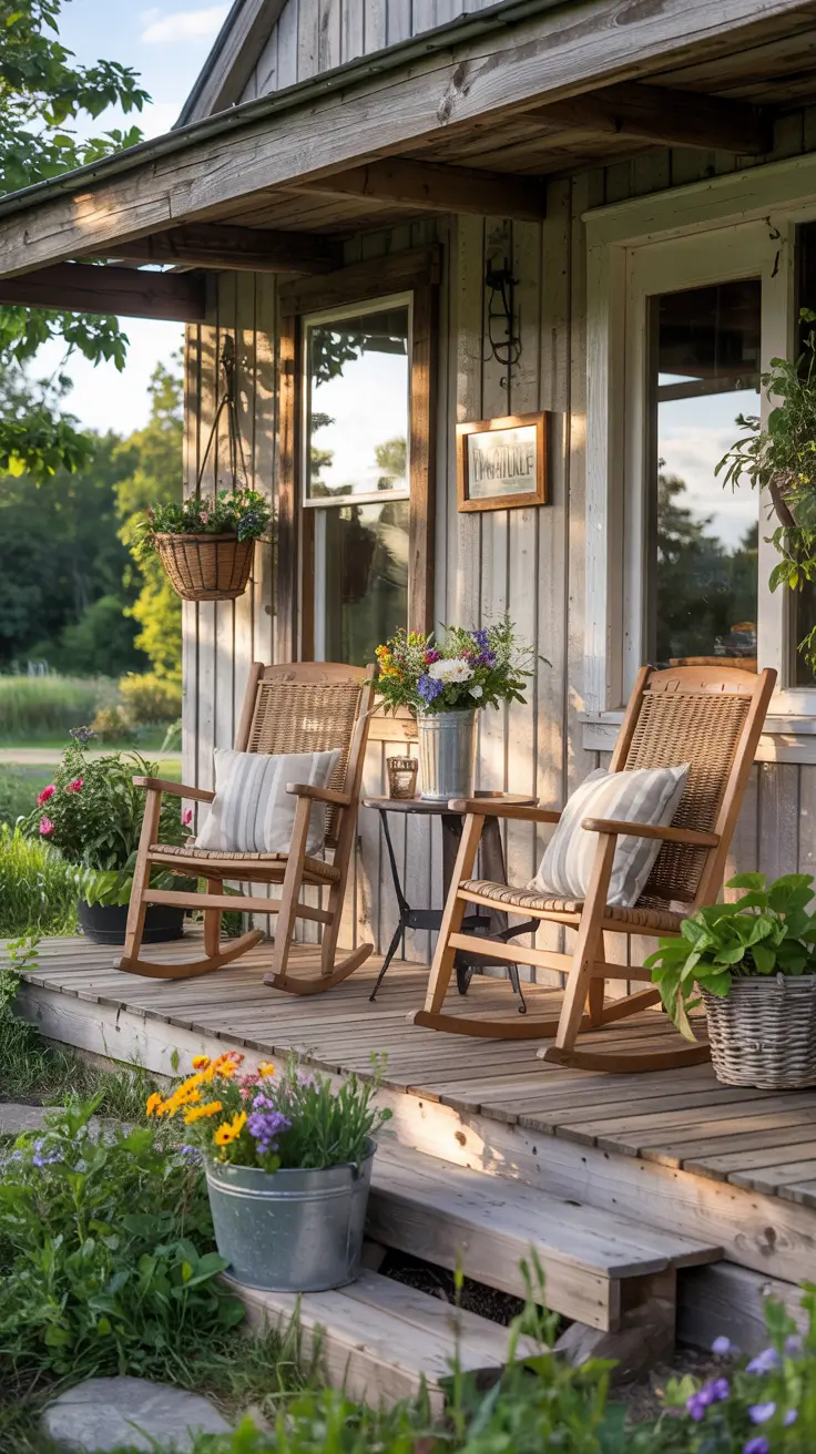20 Summer Front Porch Decor Ideas 2026 - Rocking Chairs Outdoor Spaces ...