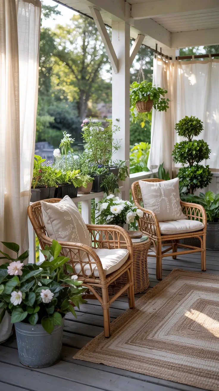 20 Summer Front Porch Decor Ideas 2026 - Rocking Chairs Outdoor Spaces ...