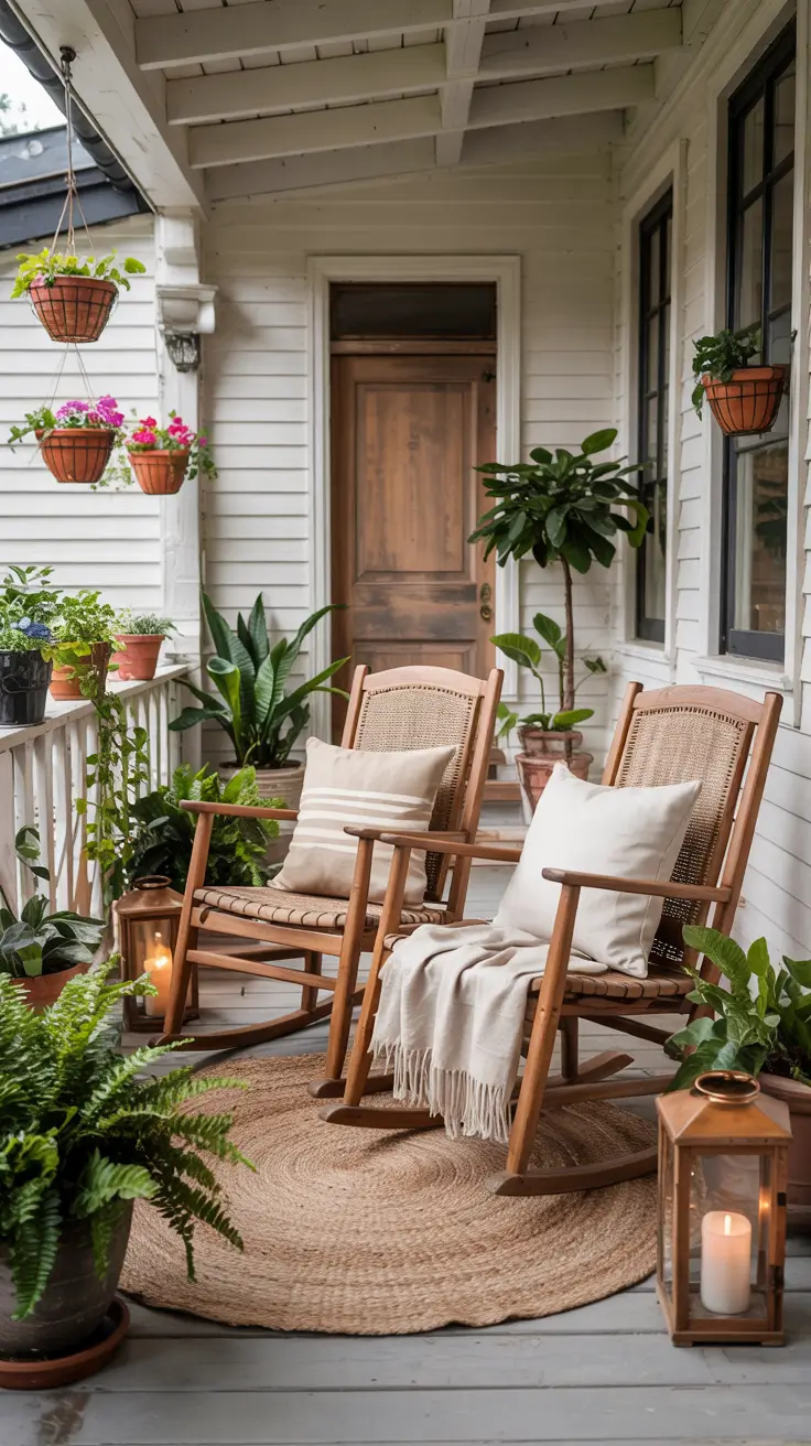 20 Summer Front Porch Decor Ideas 2026 - Rocking Chairs Outdoor Spaces ...