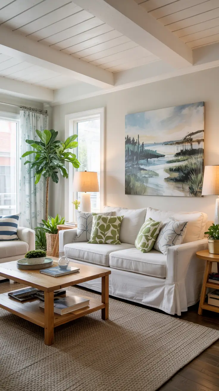 29 Summer Living Room 2026 Ideas - Aesthetic Soft Cozy Decor And Fresh Colors