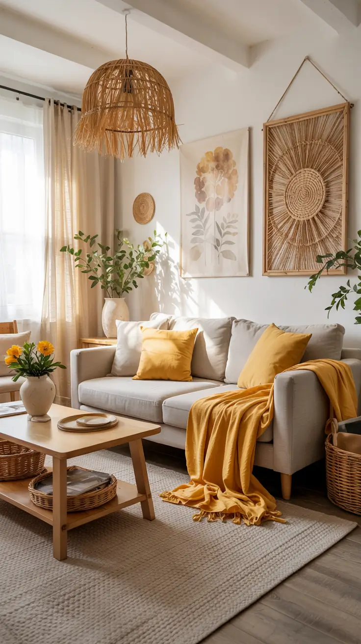 30 Summer Living Room Refresh Ideas 2026 for a Soft, Cozy and Aesthetic Home